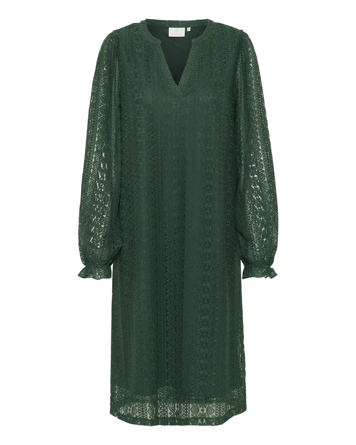 Kaffe Vestido 'Maria'  verde oscuro