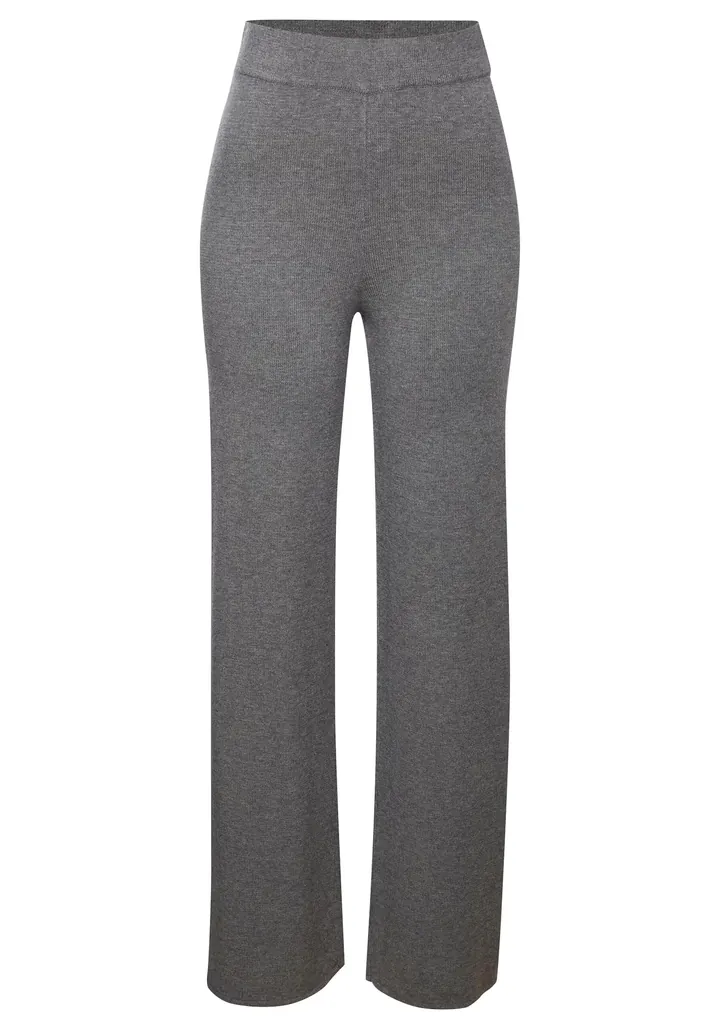 LASCANA Pantalón gris oscuro