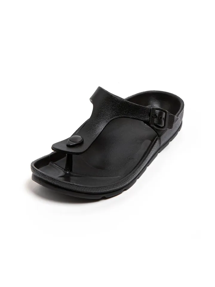 Brasileras Sandalias de dedo 'Soleil' negro