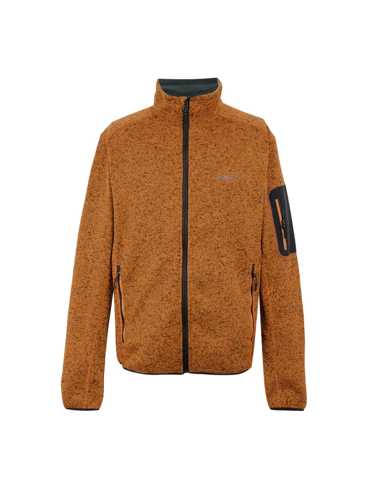 REGATTA Chaqueta polar 'Newhill'  gris / naranja / negro