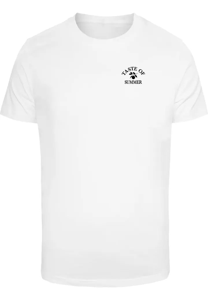 Mister Tee Camiseta 'Taste Of Summer'  oliva / naranja / negro / blanco