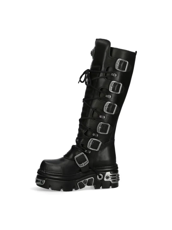 New Rock Botas con cordones 'M-272-S1'  negro