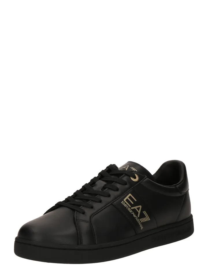 EA7 Emporio Armani Zapatillas deportivas bajas 'CLASSIC' oro / negro