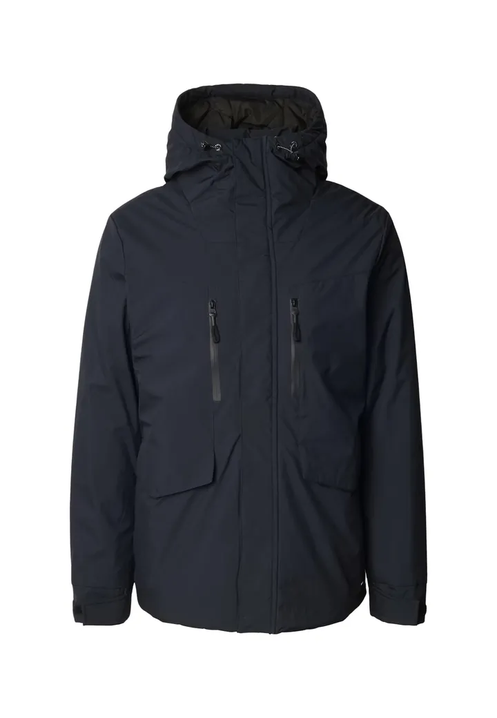 INDICODE JEANS Chaqueta de invierno 'Benyol' azul oscuro