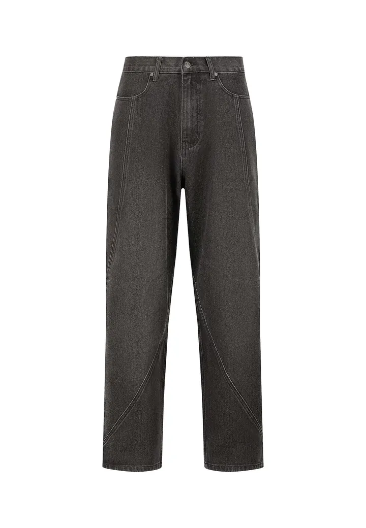 Ed Hardy Vaquero gris / negro denim / blanco