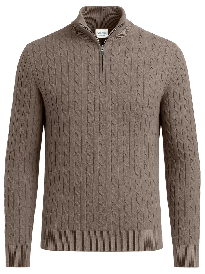 Vercate Jersey 'No. 31' taupe