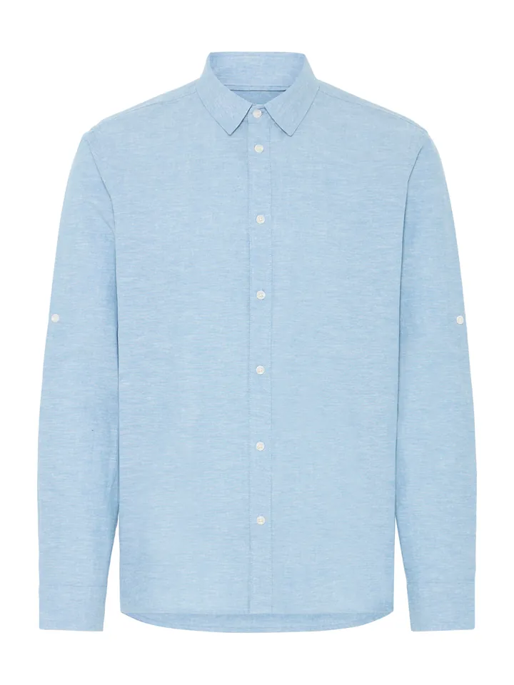 BLEND Camisa 'BHAban'  azul claro
