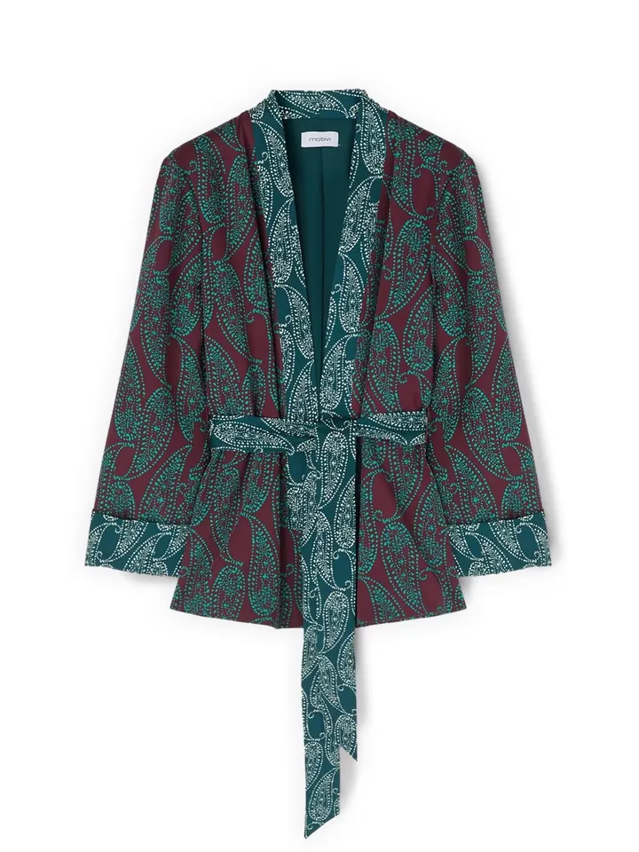 MOTIVI Chaqueta de entretiempo verde