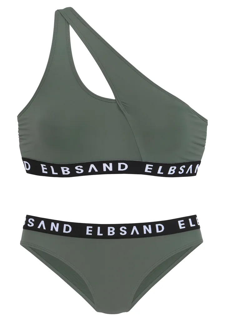 Elbsand Bikini oliva / negro / blanco