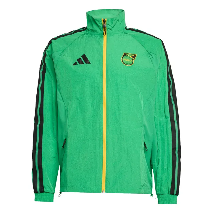 ADIDAS PERFORMANCE Chaqueta deportiva 'Jamaika x Bob Marley' amarillo / verde / negro