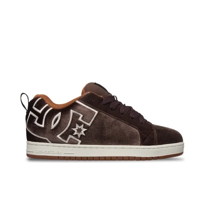 Court Graffik - Zapatillas de piel Marrón Unisex
