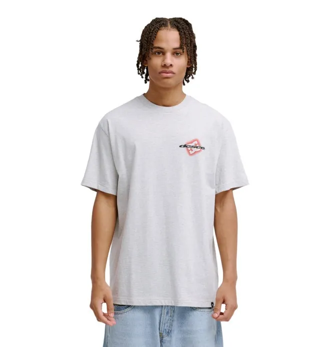 Blur Mark - Camiseta de manga corta Gris Hombre