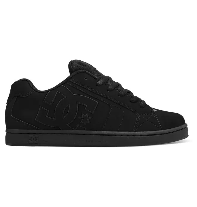 Net - Zapatillas de piel Negro hombre