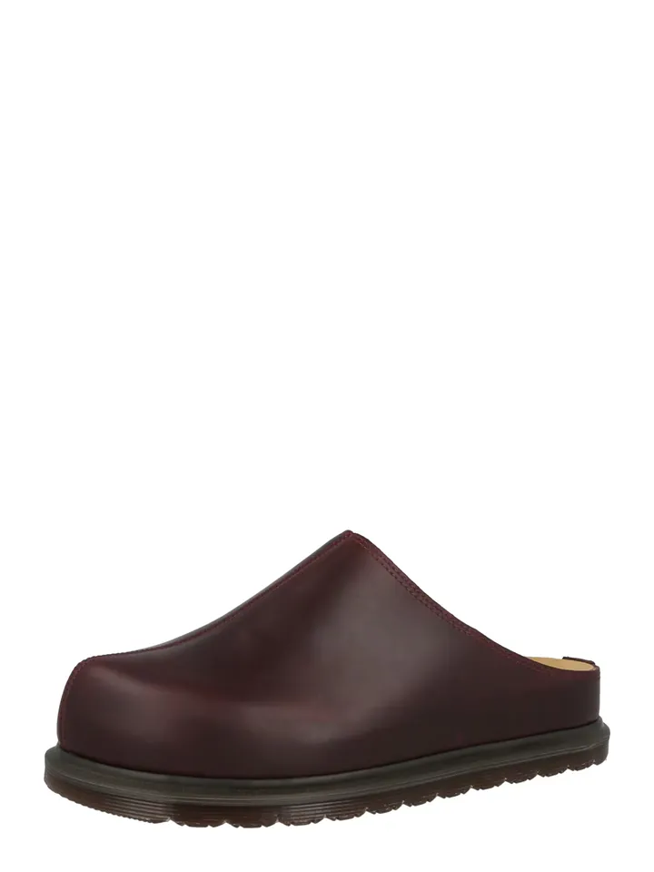 Dr. Martens Zapatos abiertos 'San Mule' rojo vino