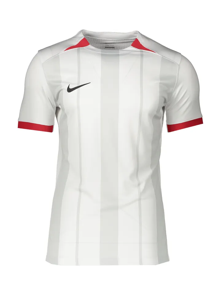 NIKE Camiseta de fútbol gris claro / blanco