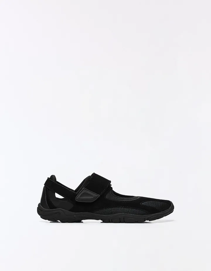 Bershka Deportivo Barefoot Hombre 40 Negro