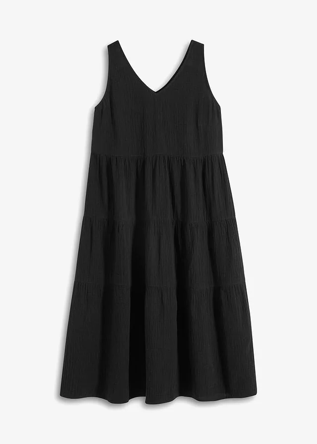 Vestido de muselina de algodón puro