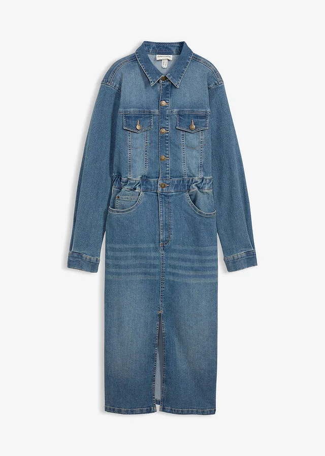 Vestido vaquero con algodón orgánico