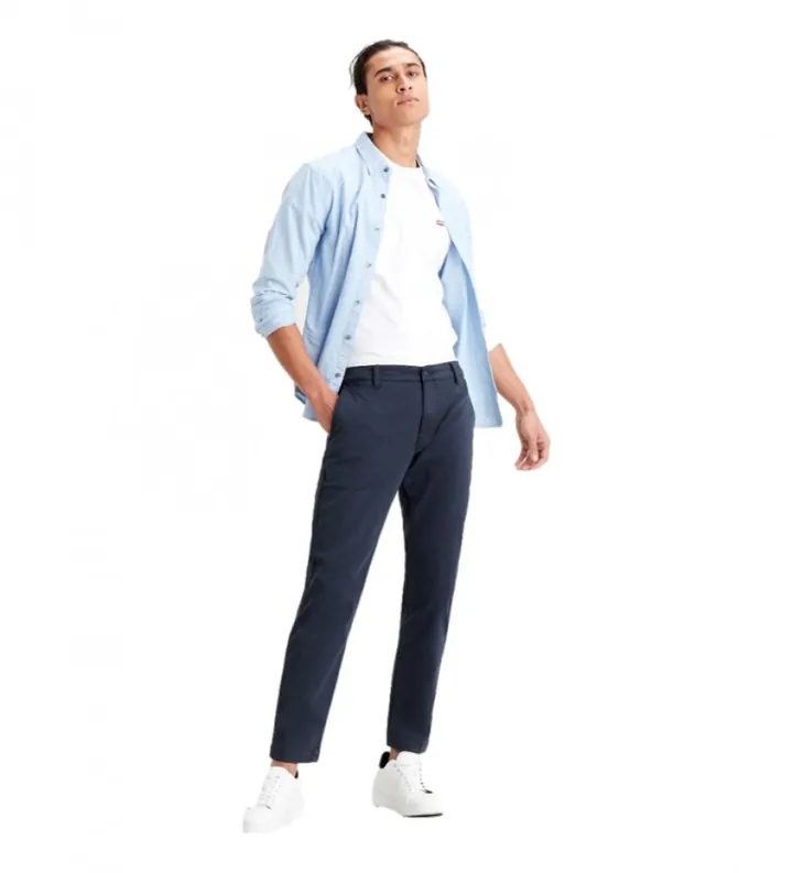 Levi's para hombre. 17196-0016 Pantalones Chinos STD II Baltic marino (30/32), Azul, Casual, Algodón