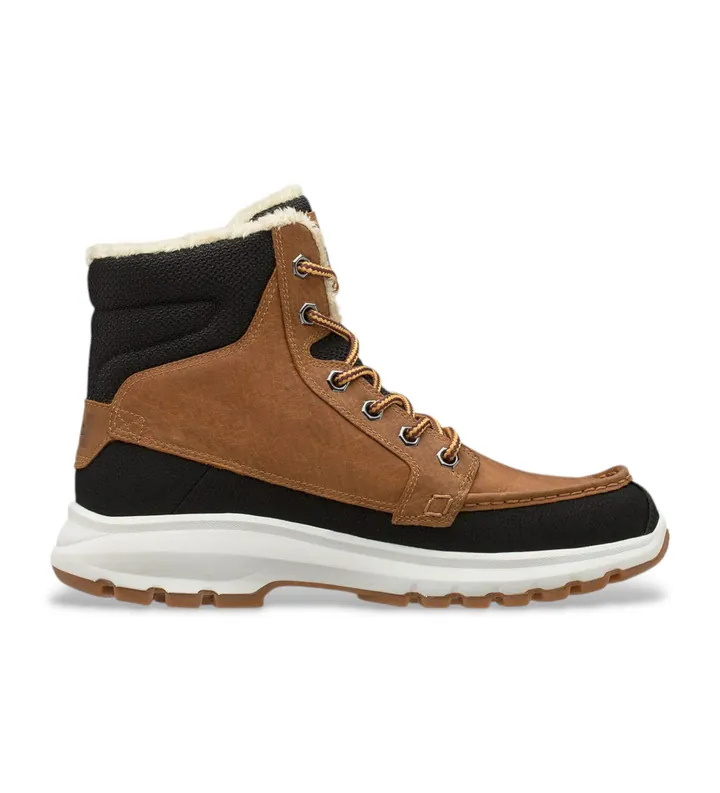 Helly Hansen para hombre. 11422 Botas de piel Garibaldi marrón (40), Negro, Plano, Cordones, Casual, Nieve, Outdoor
