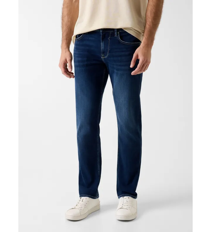 Guess para hombre. M6RAS2D0632 Jeans Finnley skinny azul (30), Casual, Algodón, Denim