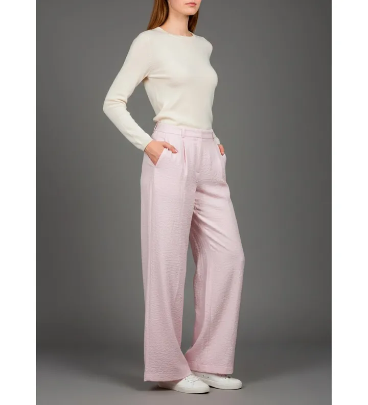Marella para mujer. 2613131035200 Pantalón Mlmformato rosa (40), Casual, Acetato