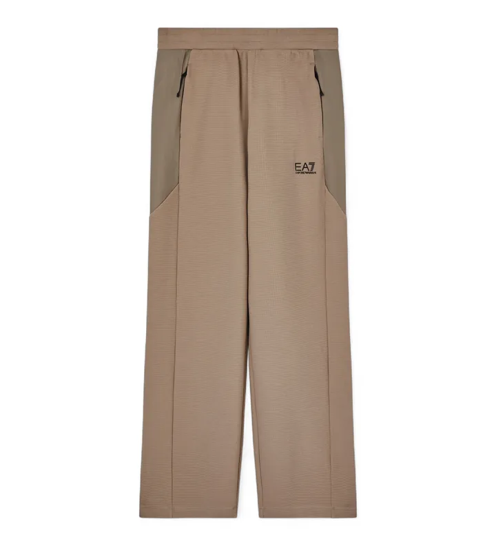EA7 para hombre. 7M001593_AF20822 Pantalones Athletic Mix Beige (3XL), Casual, Deportivo, Sportswear, Multideporte, Poliéster