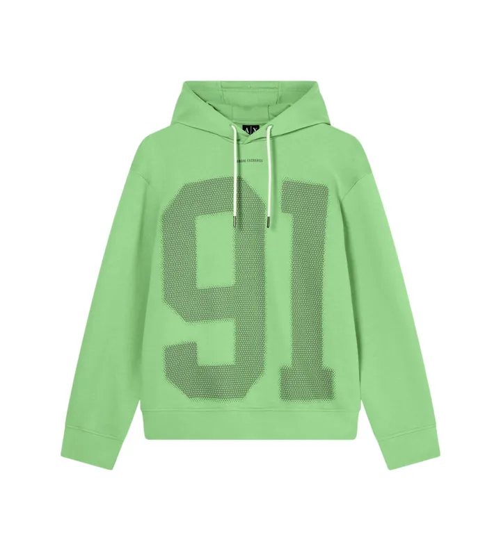 A|X Armani Exchange para hombre. XM002391AF20169U7154 Sudadera 91 verde (L), Casual, Algodón, Manga corta