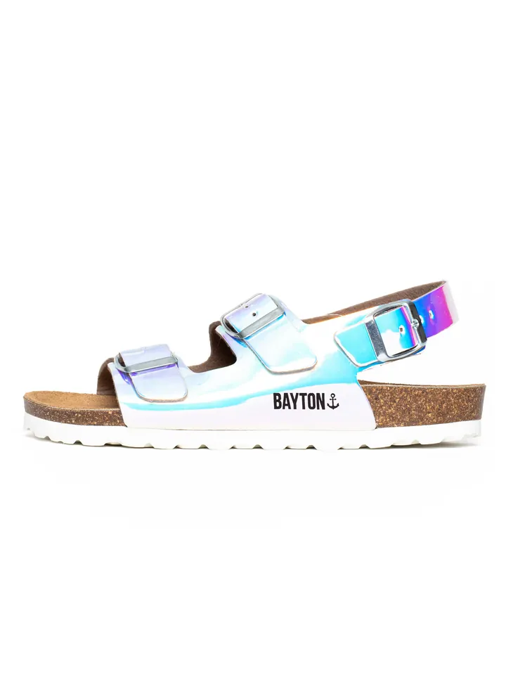 Bayton Sandalias 'CADET' azul oscuro / lila / magenta / blanco