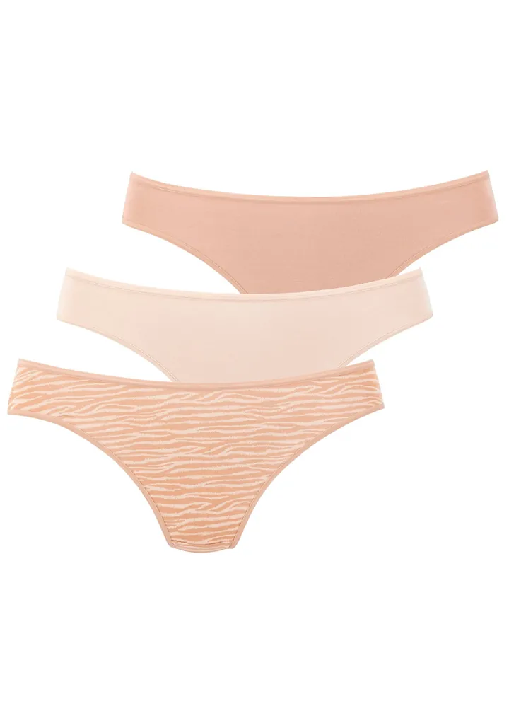 LASCANA Tanga beige / crema