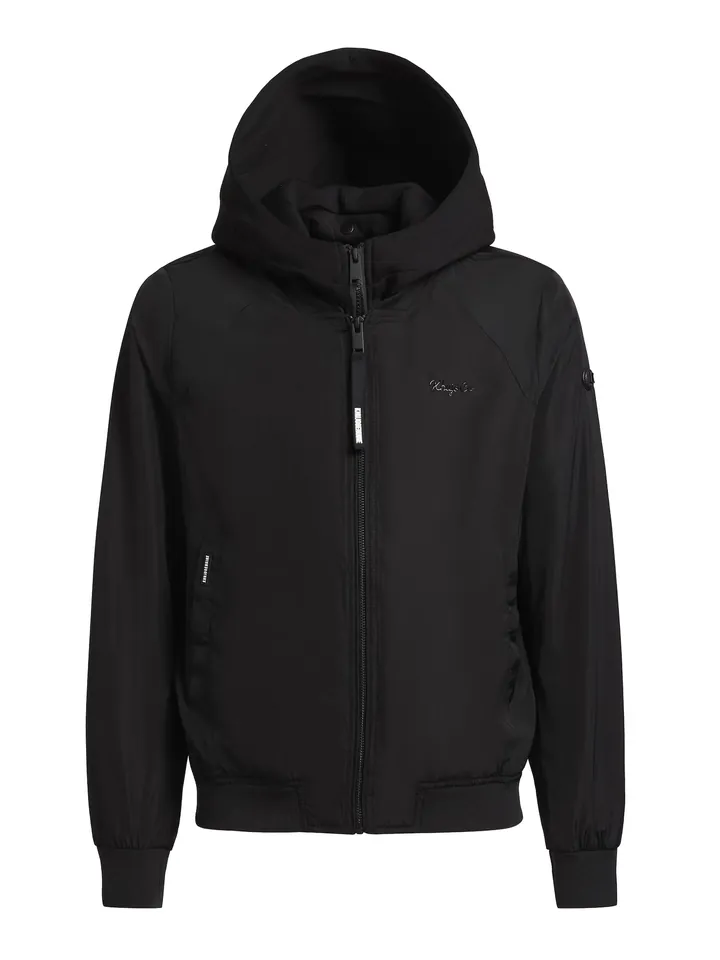 khujo Chaqueta de entretiempo 'SEEAM' negro