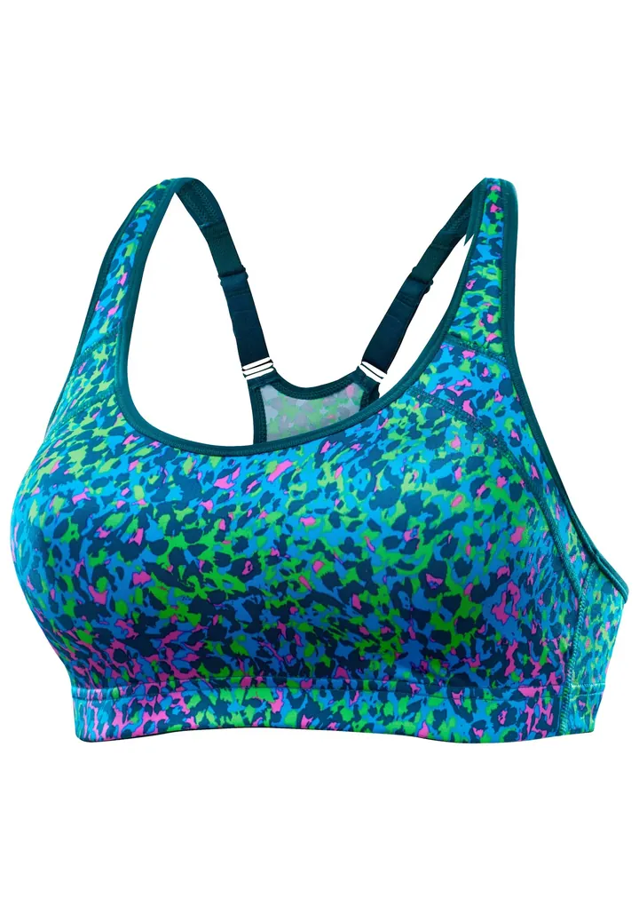 LASCANA ACTIVE Sujetador deportivo azul / navy / verde / rosa