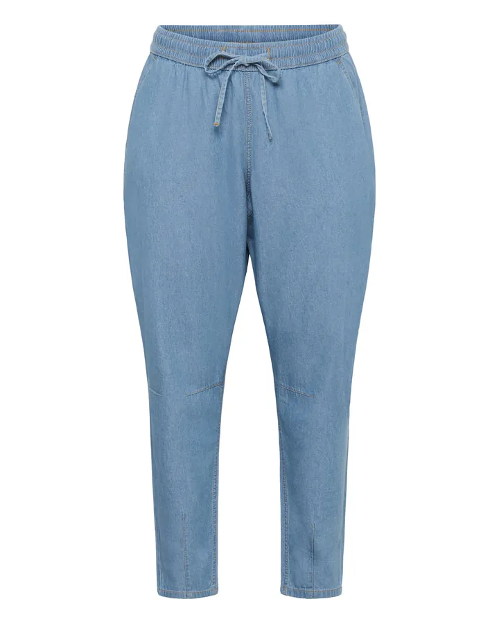 KAFFE CURVE Pantalón 'KCLouisa'  azul denim
