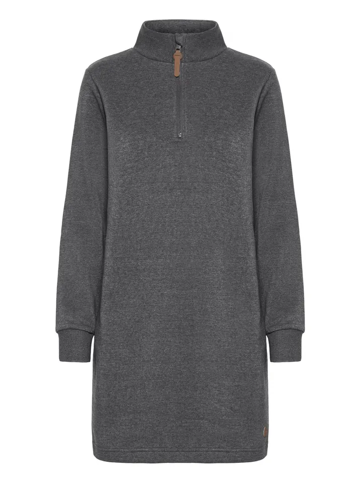 Oxmo Vestido ' OXMILLE '  gris oscuro