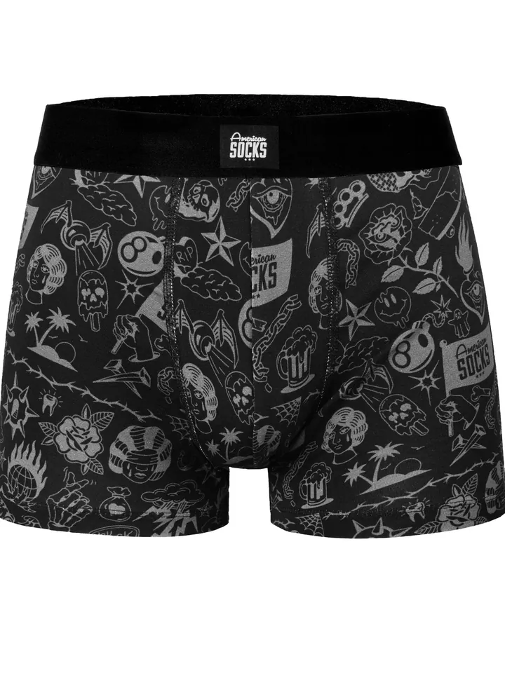 American Socks Calzoncillo boxer 'Worth it' negro