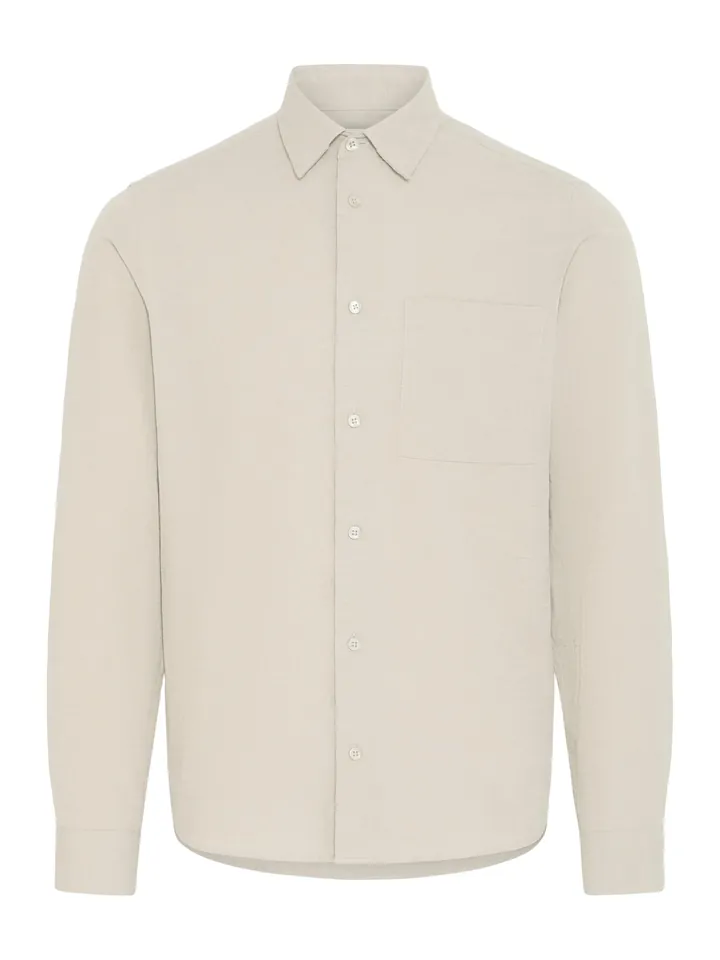 Casual Friday Camisa ' CFAaberg ' marrón