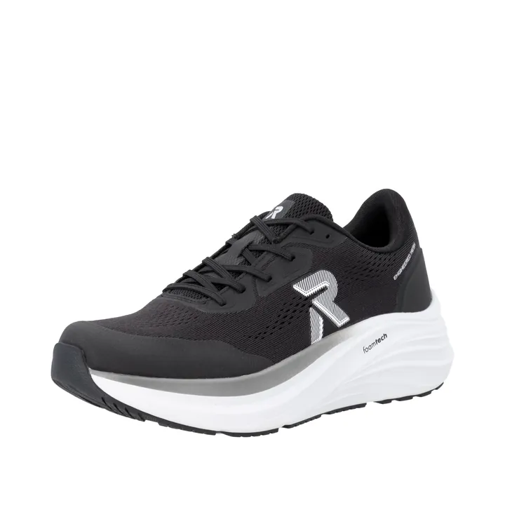 Rieker Sport Zapatillas deportivas bajas gris / negro