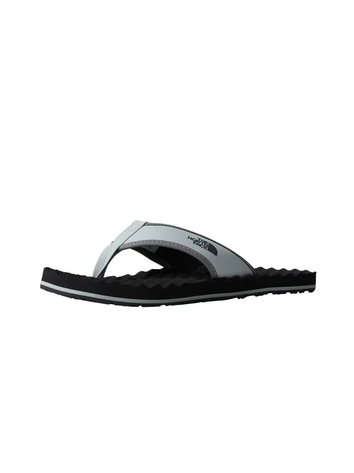 THE NORTH FACE Sandalias de dedo 'Base Camp' gris / gris plateado / negro