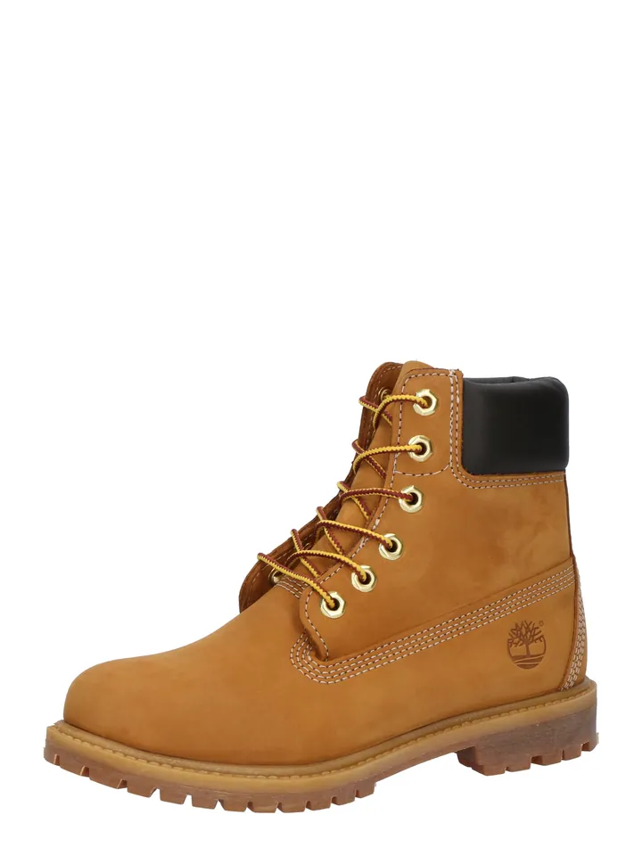TIMBERLAND Botines con cordones  pueblo / negro