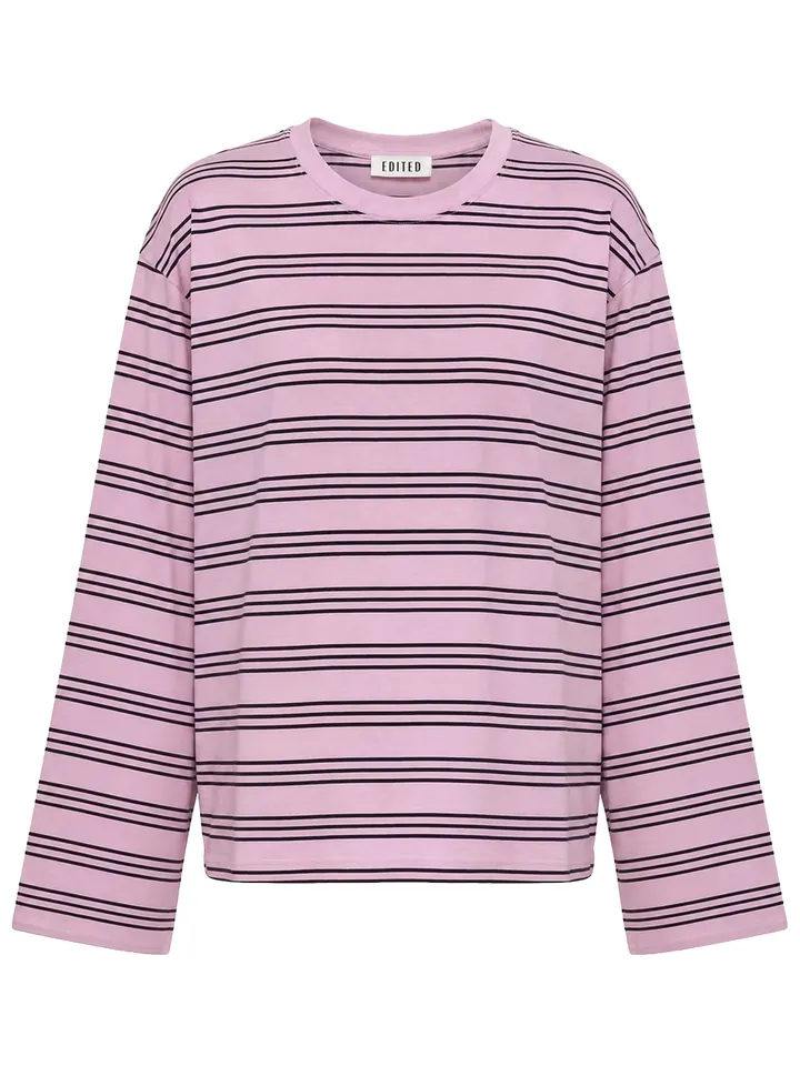 EDITED Camiseta 'Verlee'  lila / rosa / rosa
