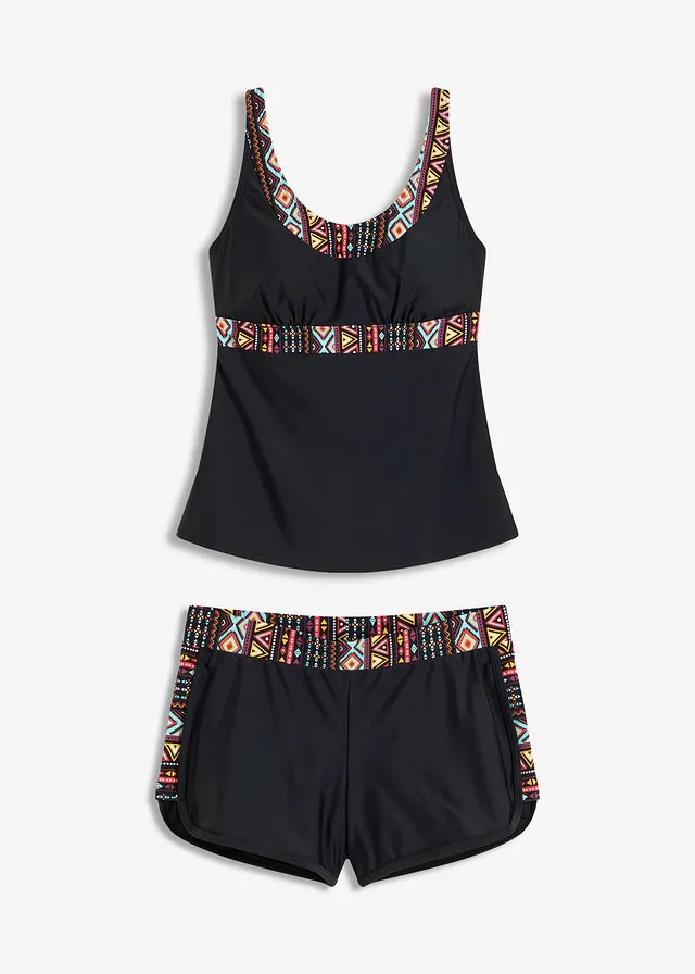 Tankini con pantalón (2 piezas)