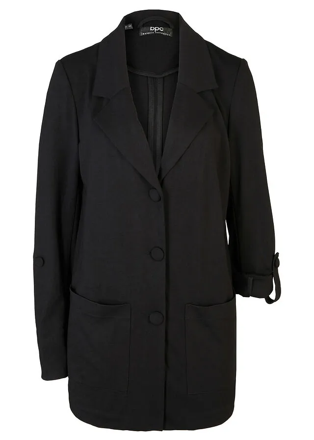 Blazer largo Punto di Roma de mezcla de viscosa