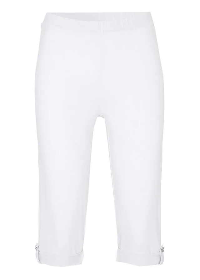 Leggings capri de algodón orgánico