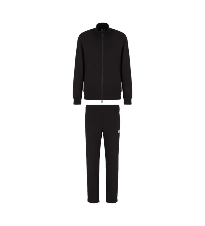 EA7 para hombre. 8NPV61_PJVRZ Chándal Regular fit negro (L), Casual, Deportivo, Algodón, Multideporte
