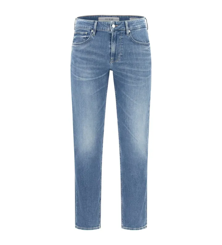 Guess para hombre. M6RAS2D6761 Jeans Finnley skinny azul (30), Casual, Algodón