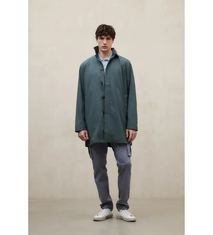 ECOALF para hombre. MCMGAJKVESTA0428S26-125 Chaqueta Vestal verde (L), Casual, Poliamida