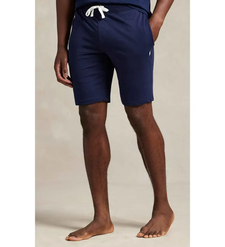 Polo Ralph Lauren para hombre. 714844761003 Pantalón de pijama de punto de algodón marino (L), Homewear