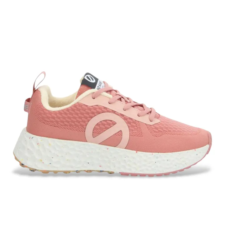 NO NAME para mujer. LNVDMS0 Zapatillas Carter Fly rosa (36), Piel, Plano, Cordones, Casual