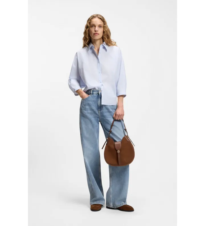 BOSS para mujer. 50555871 Jeans Marlene azul (35/30), Casual, Algodón, Denim