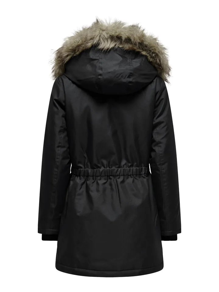 ONLY Parca de invierno 'ONLIris'  beige / gris / negro